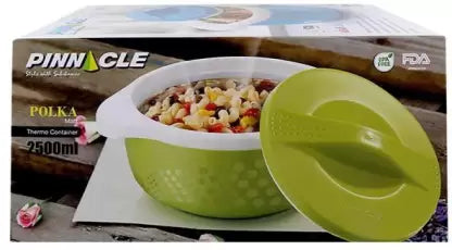 Pinnacle Thermo Polka Stainless Steel Inner Casseroles 1000ml Green, Steel Liner Thermoware Casserole (1000 ml) Pinnacle Thermo Polka Stainless Steel Inner Casseroles 1000ml Green, Steel Liner Thermoware Casserole (1000 ml)